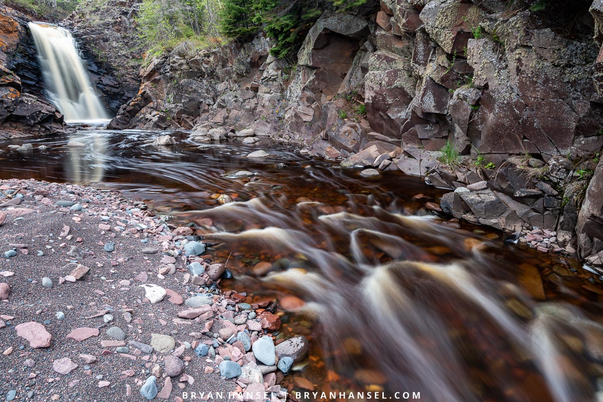 Fall River Waterfall in MN