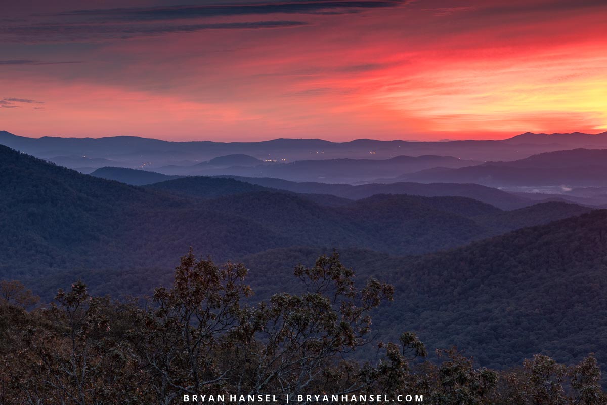 Blue Ridge Parkway Trip Report